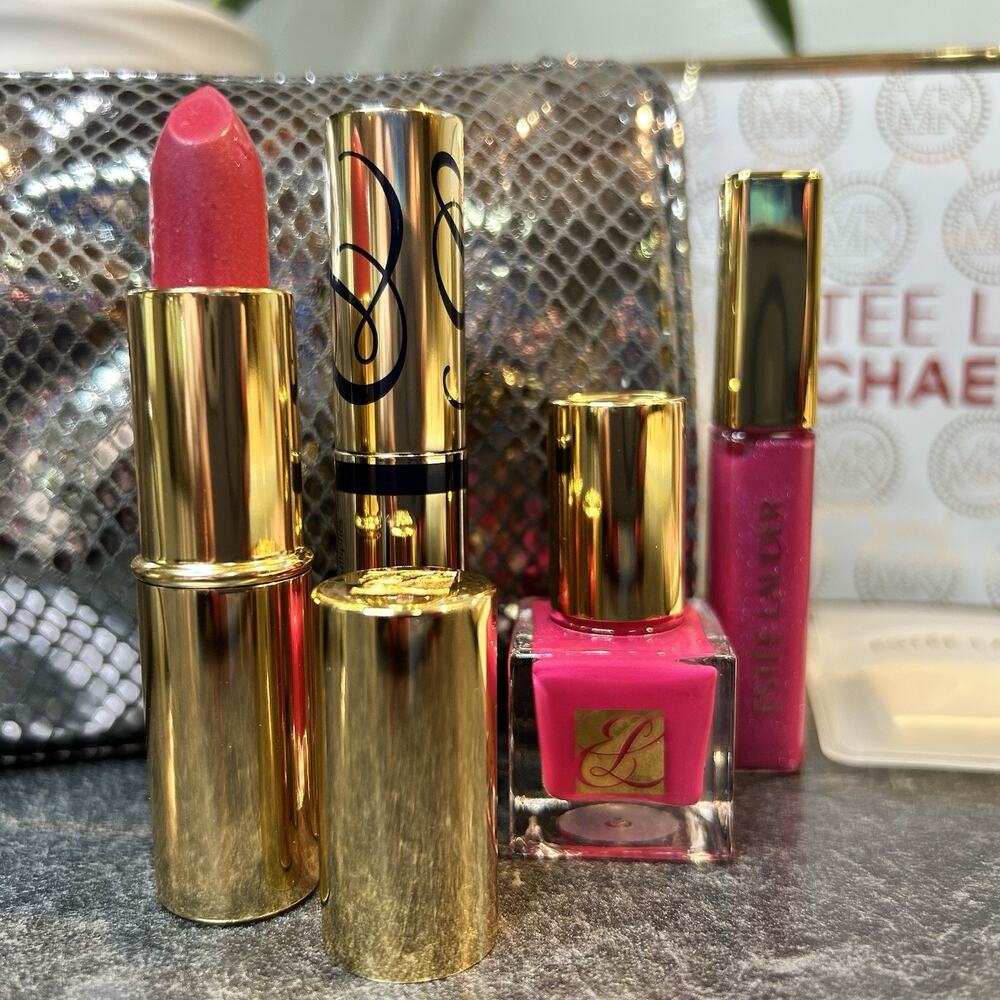 Estee Lauder‎ x Michael Kors Blush Palette & Makeup 8 Pc Gift Set - Picture 2 of 16